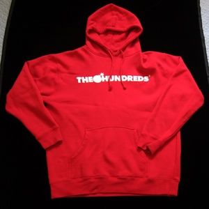 Authentic THE HUNDREDS Red Pull-over Hoody